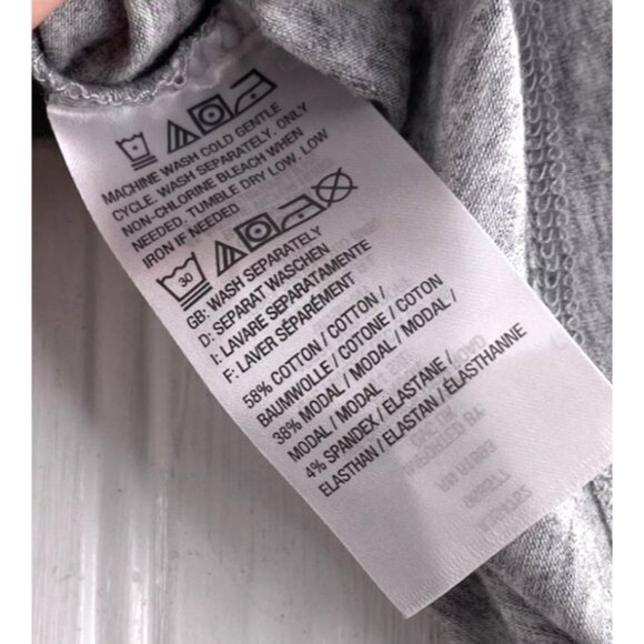 AnyBody Women's Grey V-Neck Jumpsuit Comfy Lounge Wear Elastic Waist Size XL - Picture 3 of 5